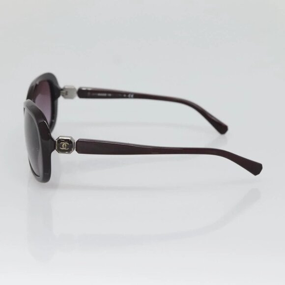 CHANEL Sunglasses Plastic Purple CC Auth - Picture 6 of 15